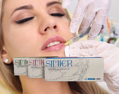 крест 2ml соединил Hyaluronic кисловочный заполнитель Ha дермальный для губ Chin носа