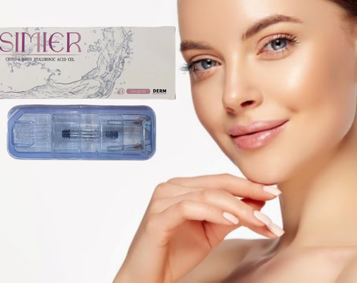 1 мл 2 мл переплетённого наполнителя гиалуроновой кислоты 24 мг/ мл HA Dermal Fillers