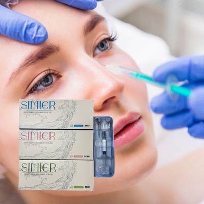 1 мл 2 мл переплетённого наполнителя гиалуроновой кислоты 24 мг/ мл HA Dermal Fillers