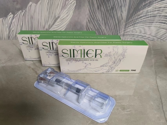 Медицинское качество скрещенное HA Filler 10ml 20ml Инъекционное дермальное наполнитель