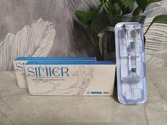 Медицинское качество скрещенное HA Filler 10ml 20ml Инъекционное дермальное наполнитель