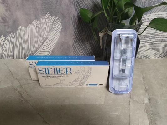 SIMIER 2 мл Противоморщиковый инъекционный гиалуроновый кислотный кожный фильтр для лица