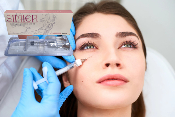 Скрещенный SIMIER Dermal Filler 2 мл Инъекции гидравлической кислоты для лица