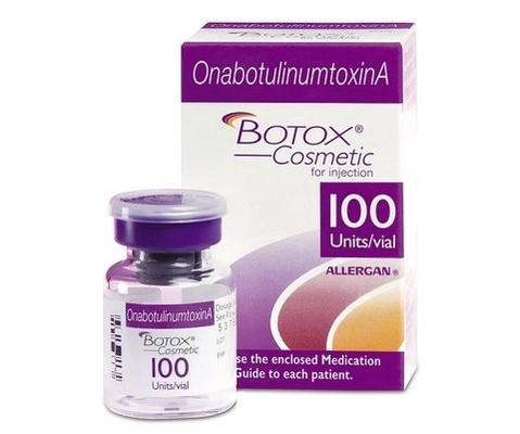 Впрыски токсина Allergan Botulinum извлекают морщинки 100 блоков Botox